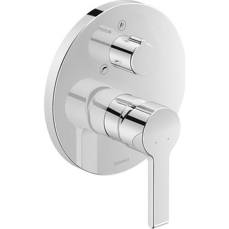 Duravit B.2 Einhebel- Wannenmischer Unterputz, runde Rosette, 2 (1/5)