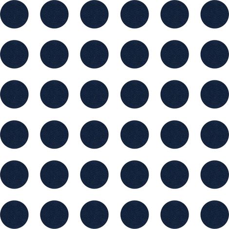 36x Cache vis adhésif autocollant diamètre 25mm protection bouchon trou obturateur meuble table chaise maison, Bleu foncé (1/4)