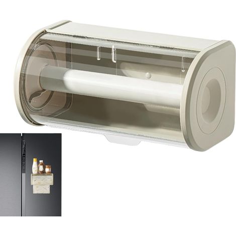 Küchenrollenhalter für Küchenutensilien, Wandmontage, für Napkin Roll und Küchenutensilien, mit Deckel und Napkin, für organisierte Küchen- und Essbereiche