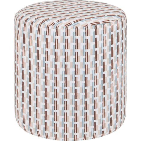 Pouf sky lounge beige - Atmosphera créateur d'intérieur