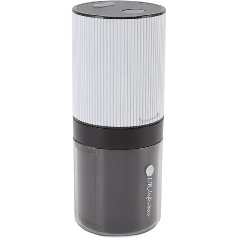 Elektrische Handkaffeemühle, tragbar, für Zuhause, kleine automatische Kaffeebohnenmühle, USB-Ladefunktion, Weiß (1/5)