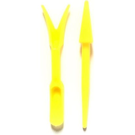 Outils de plantation de semis de graines en plastique 2 pièces