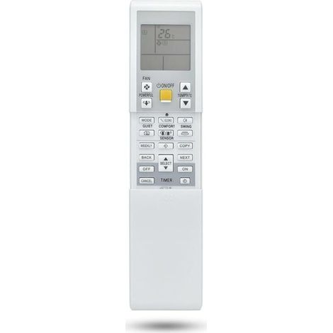 Télécommande remplacement climatiseur Daikin - Compatible ARC452A9/A10/A19/A20/A21/A23/ARC466A36 - Commande facile - Fiable - Propriétaires de Daikin (1/4)