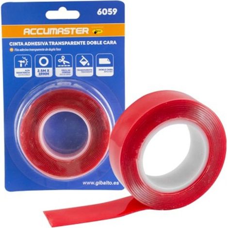 Ruban adhésif double face transparent, ACCUMASTER