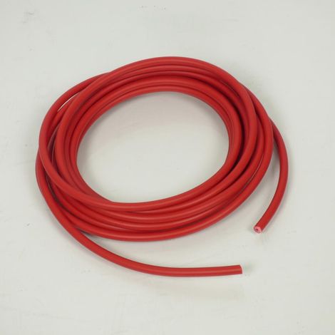 elektrische Drähte ht hochspannung kerze rot Ø6mm x 5m für moped (1/3)