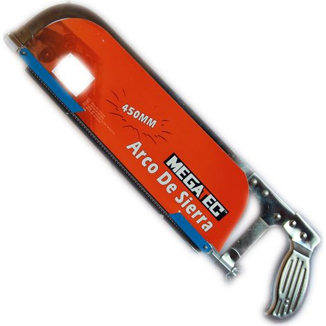 TrAdE Shop Traesio - Seghetto Sega Ad Arco Archetto Taglia Metallo Ferro In Metallo 450 Mm Multiuso -