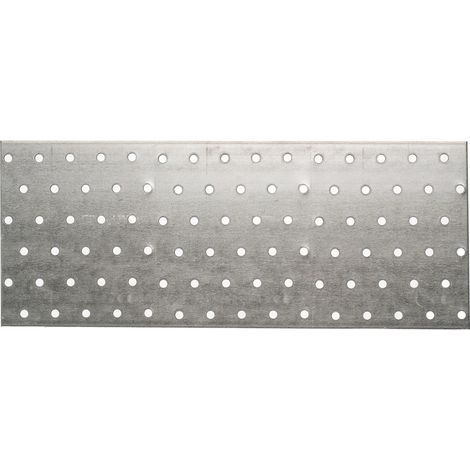 Platine d'assemblage galvanisée 120 x 300 mm