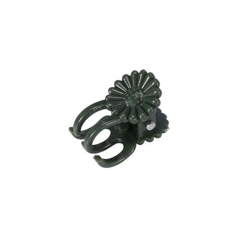 Lot de 20 clips en plastique pour support de plantes d'orchidée - Pinces pour plantes de jardin - Piquets pour soutenir les tiges de vigne (1/4)