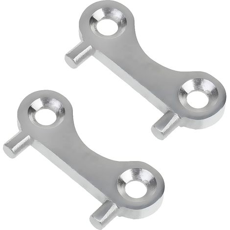 Lot de 2 clés pour bouchon de réservoir d'essence de bateau, en acier inoxydable 316, pour réservoir d'eau et de carburant Bayliner. (1/5)