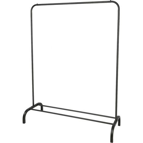 Porte-manteaux - Porte-vêtements Métallique - Hauteur 150 cm - Largeur 40 cm - Profondeur 110 cm - Pour Manteaux Vestes Chemises Pulls - 1 Pièce (1/5)