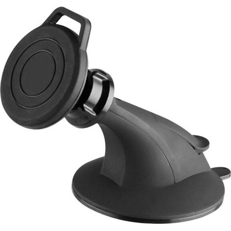 muvit soporte coche universal ventosa magnético negro (1/4)