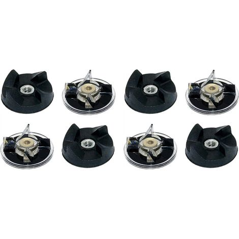 4 engrenages de base et 4 pièces d'embrayage pour lames de rechange, compatibles avec le mixeur Magic Bullet MB1001 (1/5)