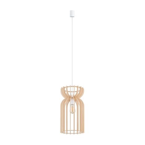 Nowodvorski KYMI A lampada a sospensione legno Ø26 E27