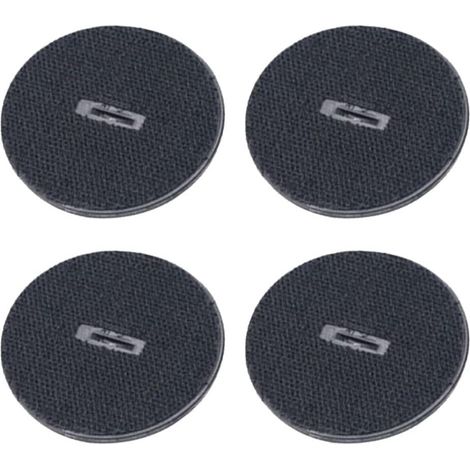 4 clips en T pour tapis de voiture, ancrages plastique noir (1/5)