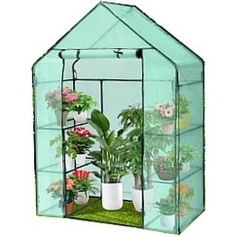 Serre pour Balcon 195x143x73 cm - 2x 3 Couches - Protection Optimale des Plantes - Qualité Professionnelle - Beast (1/4)