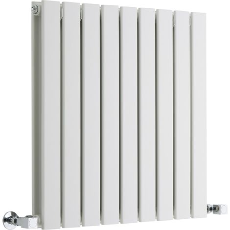 Radiateur Design Horizontal Blanc Delta 63.5cm x 63cm x 4.5cm 860 Watts