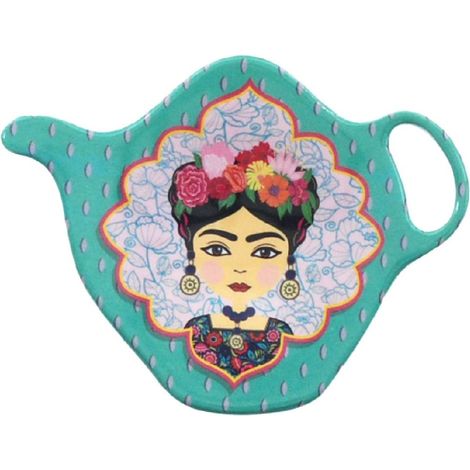 Soucoupe pour sachet de thé Frida Khalo 3