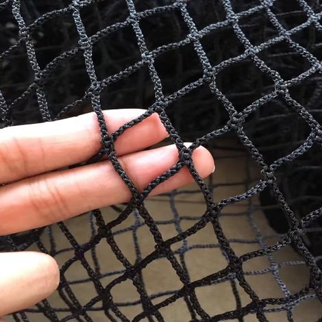 Filet De Corde De Sécurité Pour Enfants Pour Clôture De Balcon,Filet De Protection Noir Pour Couchette Supérieure,filet De Sécurité Pour Rampe D'escalier,filet(Size:1M×3M(3.3FT×9.8FT),Color:Noir) (1/5)