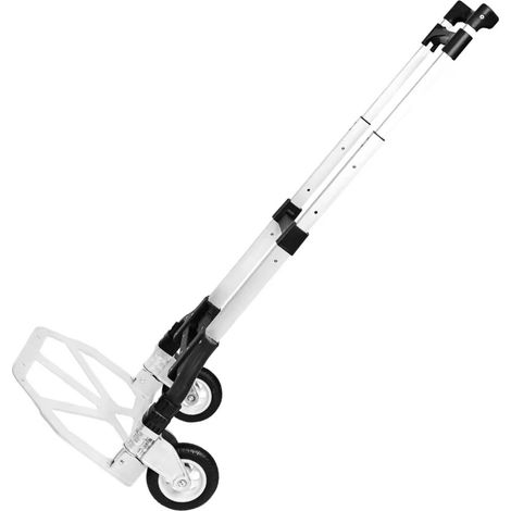 ORION91 Carro de Carga Plegable 100 x 39 x 40 cm Soporta 75 Kg Aluminio - SpazioLuzio