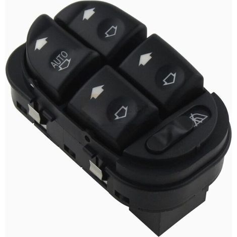 Elektrischer Fensterheberschalter, Fensterhebersteuerungsschalter 97BG14A132AA/97BG-14A132-AA/97BG 14A132 AA passend für Ford Mondeo MK2 1996-2000 (1/4)