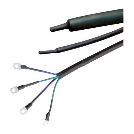 Hongshang ART002026 Schrumpfschlauch schwarz 9,5 mm