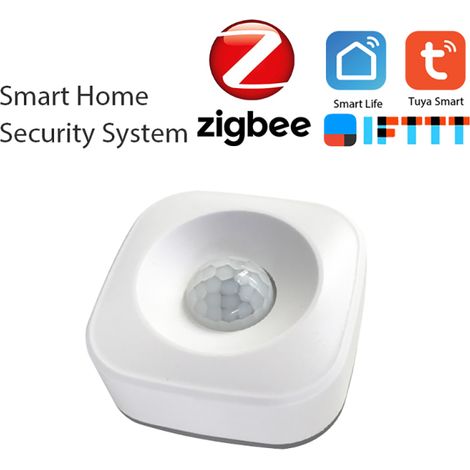 ZigBee PIR-Bewegungsmelder, drahtloser passiver Infrarotsensor, kompatibel mit Tuya/SmartLife, 360°-Erfassungswinkel