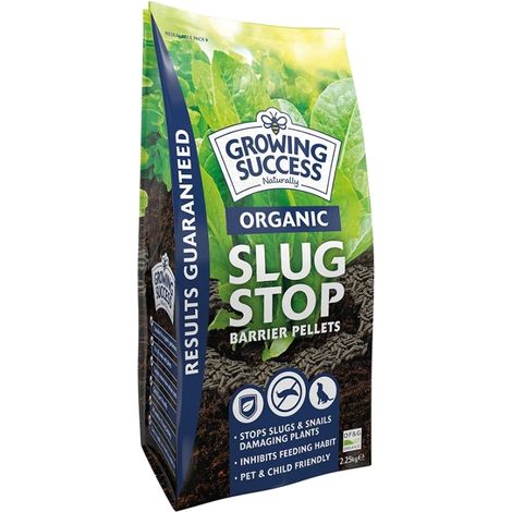 Growing Success Organic Slug Stop Pellets 100% Natural Pet + Child Friend 2.25Kg (1/5)