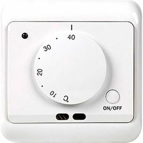 Underfloor Heating Thermostat, AC 230V 50/60HZ 16A Underfloor Heating Temperature Controller with Sensor Thermostat, Heating and Cooling Control Switch - LIAIKI