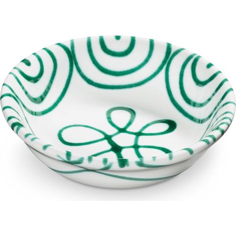 Gmundner Keramik Grüngeflammt, Müslischale klein (Ø 14cm)
