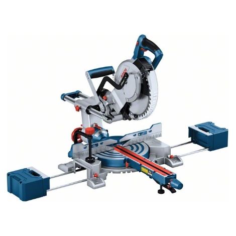Sierra de inglete sin cable Ø254mm BITURBO BOSCH GCM 18V - 254 mm - 0 601 B51 100 Profesional (sin batería) en caja con accesorios (1/5)