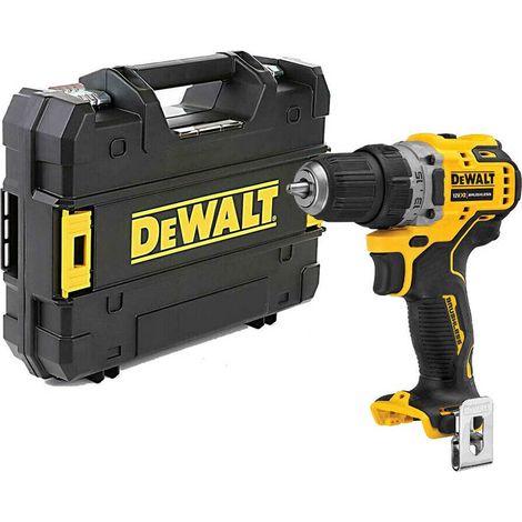 DeWALT DCD701NT Cordless 12V XR Brushless Sub Compact Drill Driver With TSTAK Case (1/3)