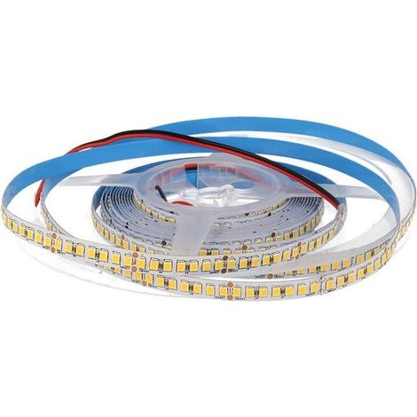 24V Bobina Striscia Led 25W/M 3 Step 90 Bianco Caldo 2700K 1050 Smd 2835 5 Metri
