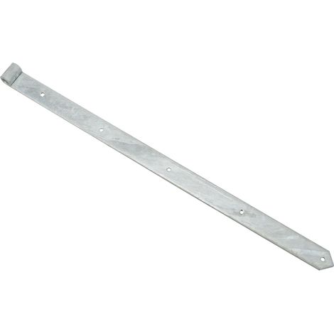 Pentures droite galvanisée avec pointe 80 cm (1/3)