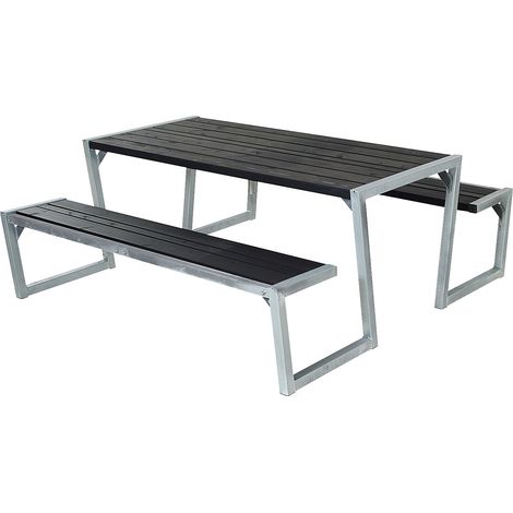 FRANKEL kaiserkraft, Ensemble table et bancs, longueur 1760 mm (1/4)