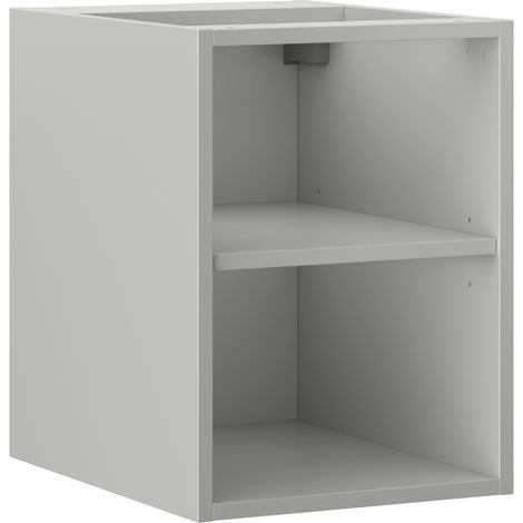 Mexen Box-A armoire ouverte avec étagère 35 cm, gris mat - 91AX2-0350-470-0-62 (1/4)
