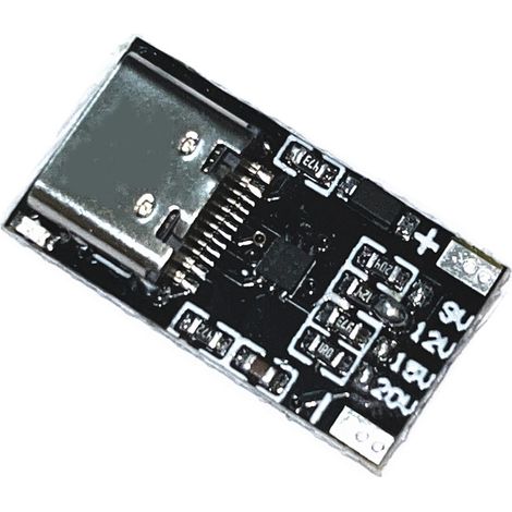 Carte leurre de charge rapide PD3.0/QC avec port USB pour alimenter les routeurs, les modems optiques et les caméras dans les dortoirs. (1/3)
