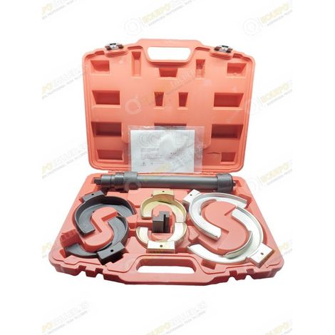 Kit maletín con compresor de muelle universal y alargadera