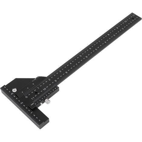 T-Lineal für die Holzbearbeitung, Anreißlineal aus Aluminiumlegierung (1/5)