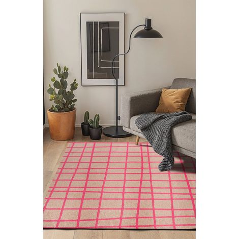 TAPPETO - COLLEZIONE CARO BENEFFITO - ROSA CALDO - Tappeto - ROSA - 140x200cm