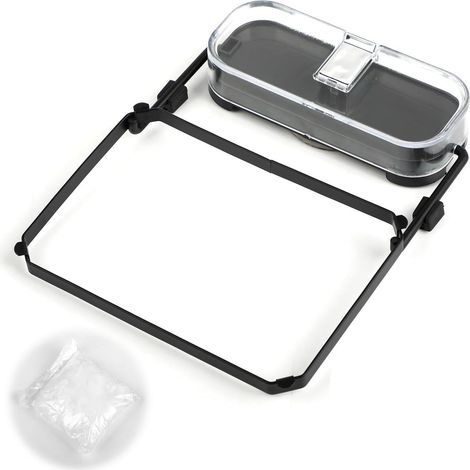 Sink Drain Strainer,Support De Filtre De Cuisine, Filtre d'évier de cuisine avec 50 mailles filtrantes - Pour évier de cuisine - Noir (1/5)