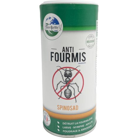 Anti fourmi naturel au spinosad sous forme de granulés 250g