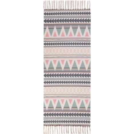 Tapis bohème pour cuisine, couloir, buanderie, salon, chambre, petit tapis à franges, tapis de couloir