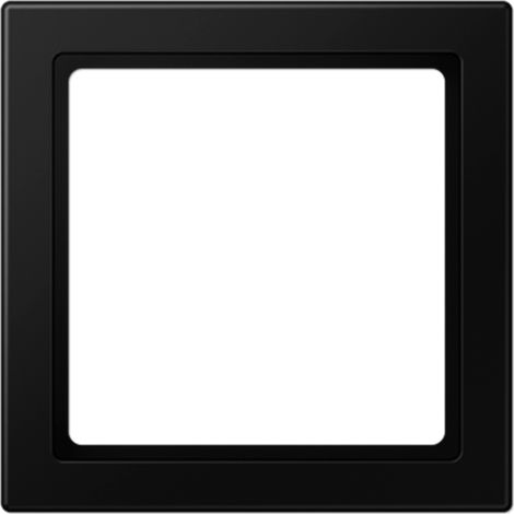 Jung Marco intermedio 55 x 55 mm, termoplástico lacado, negro grafito mate, montaje vertical y horizontal LS 961 Z5 SWM