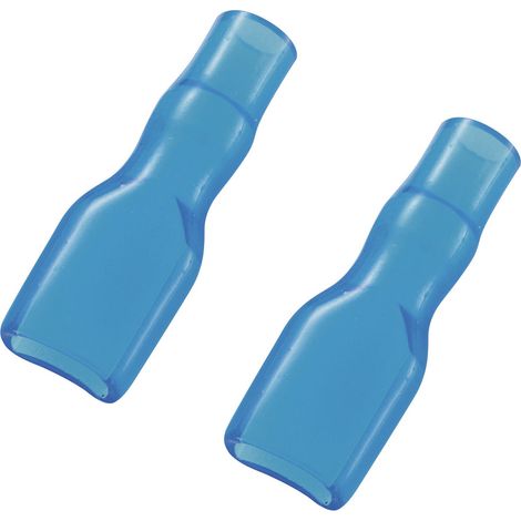 TRU COMPONENTS 735543 Isolierhülse Blau   1 St.