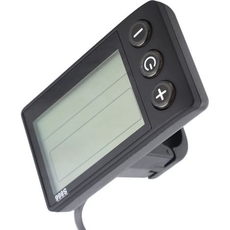 S866 affichage de vélo électrique LCD compteur 24 V 36 V 48 V panneau de commande de Scooter avec prise SM. (1/5)