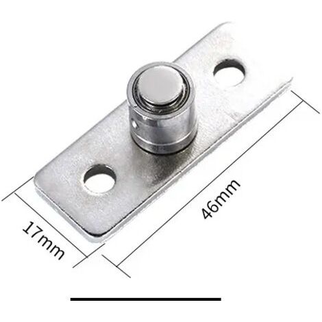 CSPARCV stainless steel sliding door floor guide roller, sliding door floor guide fittings, accessories, insert bearing, silver