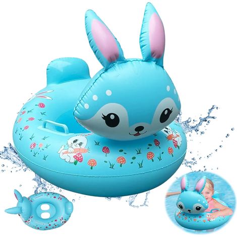 Bouée Bébé, Anneau de Natation pour bébé, Bouée de Natation pour bébé à partir de pour 6 à 36 Mois, Bébé Siège Piscine, Piscine Bouée Gonflable, Bague de Natation pour bébé (1/5)