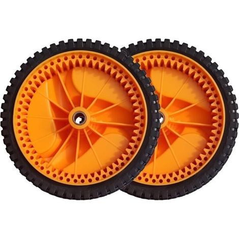 2 roues de tondeuse. 53 dents. roue motrice. pour tondeuses Husqvarnaa Electrolux. McCulloch. Rally et ANDIAMOs. roue de traction avant pour tondeuse (1/5)