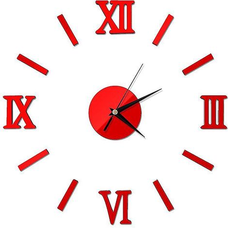 1 Stück römische Wanduhr