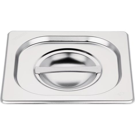 Couvercle Bac Gastro Inox GN 1/6 - Vogue (1/5)